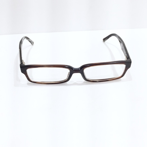 Prada dark brown acetate frame eyeglasses - Picture 3 of 7